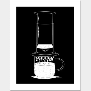 Aeropress - coffee Posters and Art